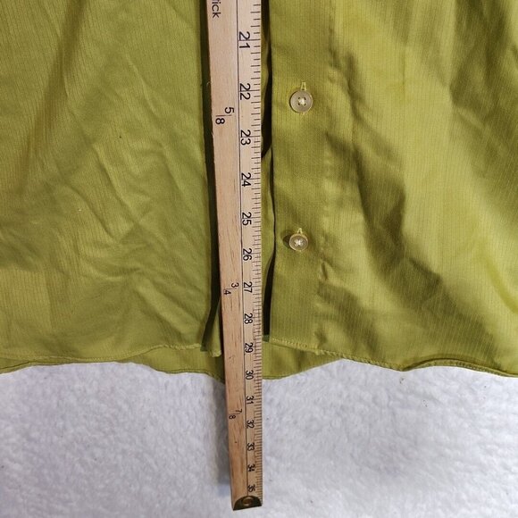 Kenneth Cole Awearness Mens Stretch Non Iron Slim Fit LS Button Up Shirt 15.5 - Picture 5 of 11